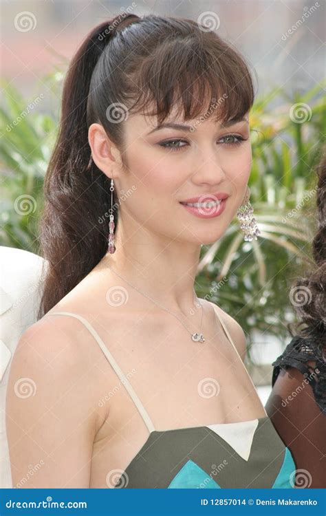 Actress Olga Kurylenko Stock